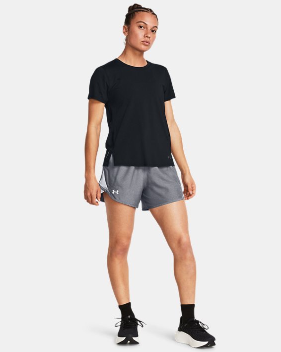 Women's UA Fly-By Heather 3" Shorts