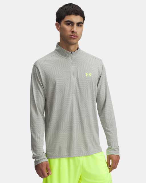 Haut ½ zip UA Tech™ Vent Geotessa pour homme Haut ½ zip UA Tech™ Vent Geotessa pour homme