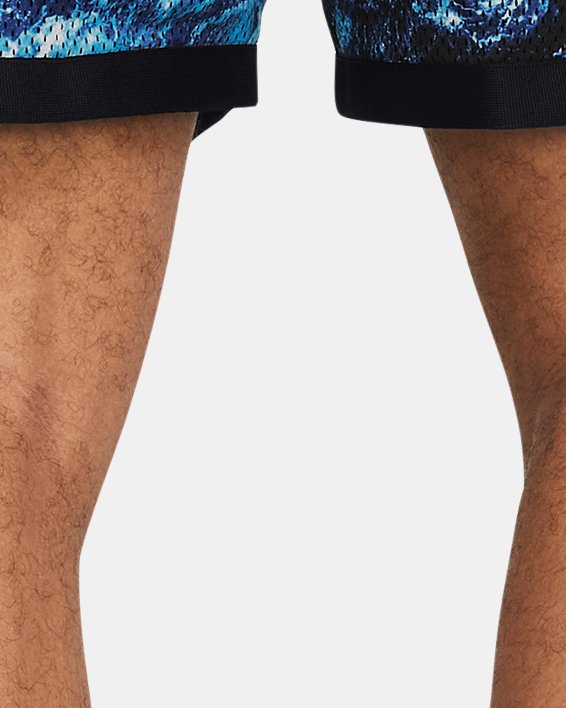 Men's Curry x Bruce Lee Lunar New Year 'Be Water' Mesh Shorts image number 1