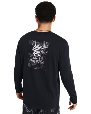 Men's Curry x Bruce Lee Lunar New Year 'Future Dragon' Long Sleeve image number 1