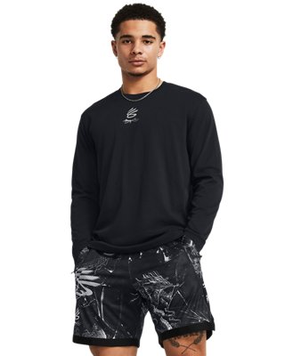 Men's Curry x Bruce Lee Lunar New Year 'Future Dragon' Long Sleeve image number 0