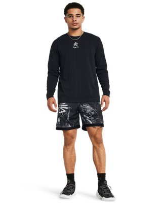 Men's Curry x Bruce Lee Lunar New Year 'Future Dragon' Long Sleeve image number 2