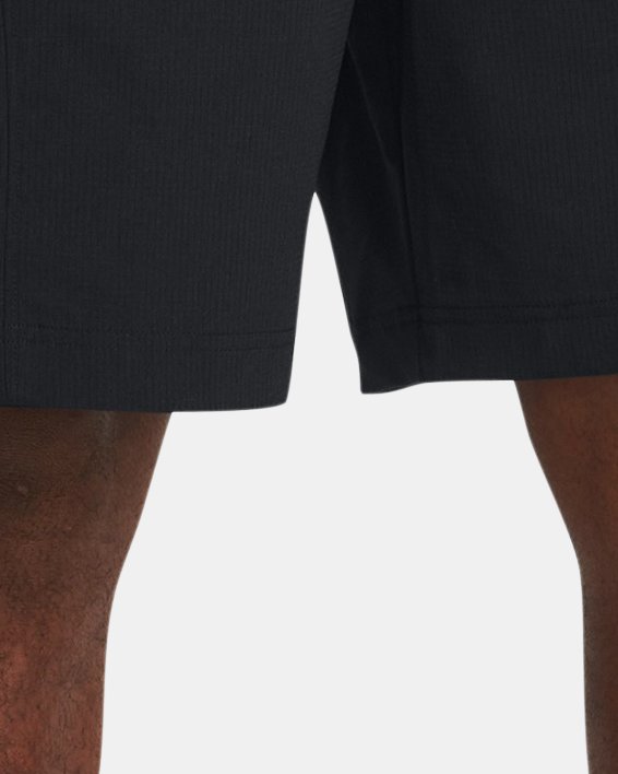 UA Unstoppable Shorts mit Lüftungsschlitz für Herren, Black, pdpMainDesktop image number 0