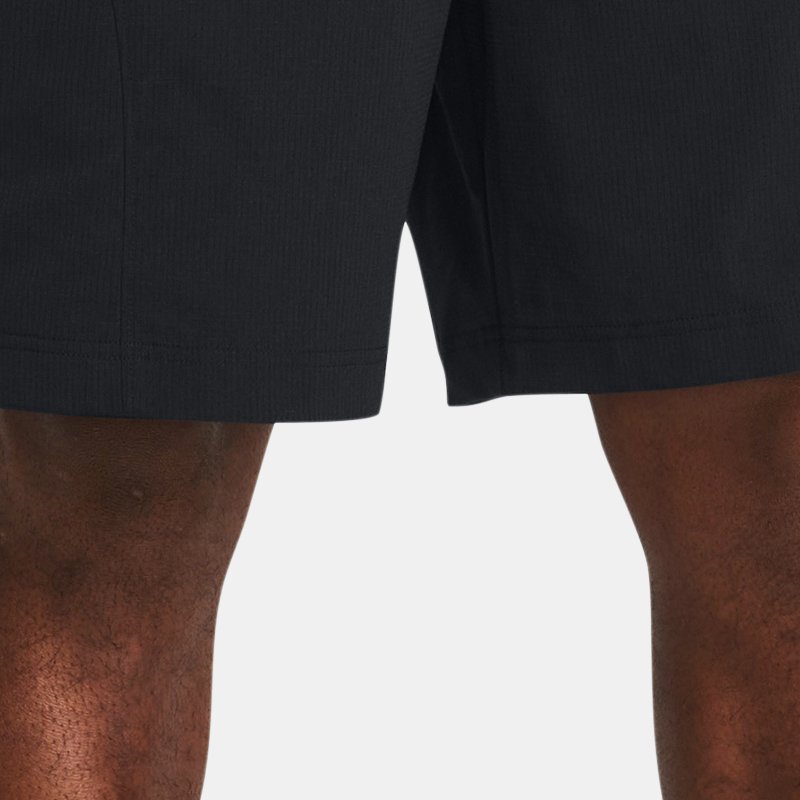 Men's Under Armour Unstoppable Vent Shorts Black / Black XXL
