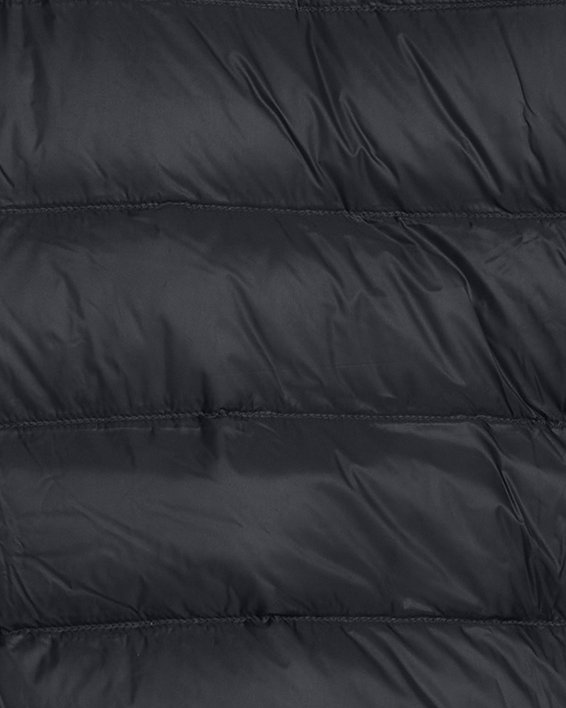 Men's UA Legend Down Hooded Jacket, Black, pdpMainDesktop image number 1