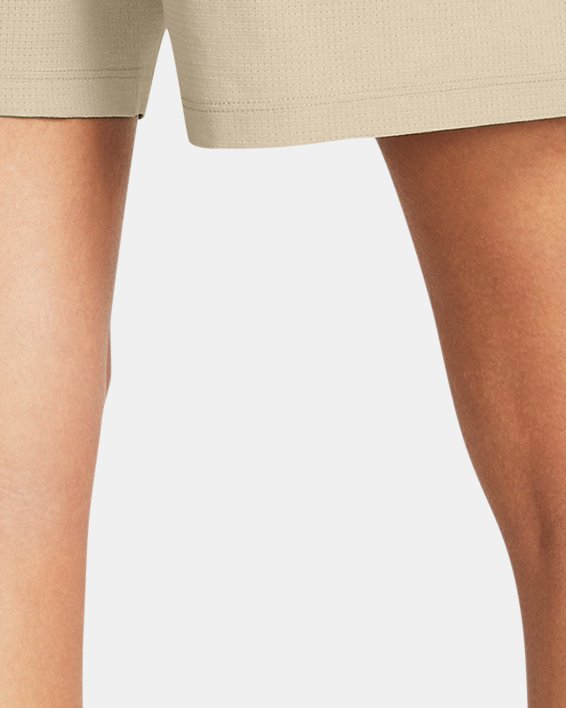 Women's UA Unstoppable Vent Shorts, Brown, pdpMainDesktop image number 1