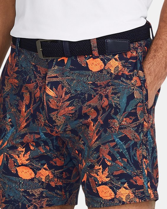 Pantalón corto de 18 cm con estampado UA Iso-Chill para hombre, Blue, pdpMainDesktop image number 2