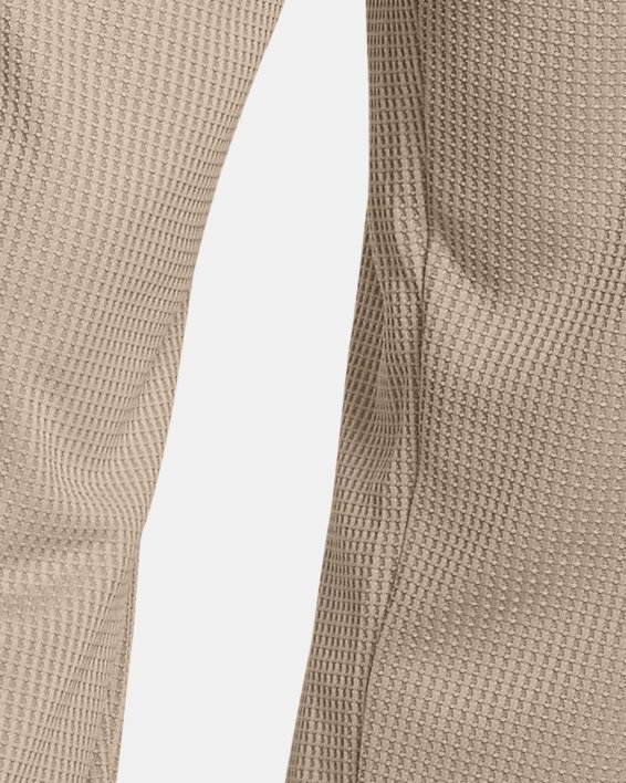 Pantalon de jogging UA Rival Waffle pour homme, Brown, pdpMainDesktop image number 0
