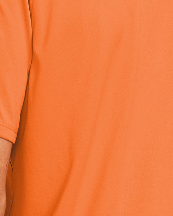 Men's UA Tech™ Short Sleeve, Orange, pdpMainDesktop image number 1