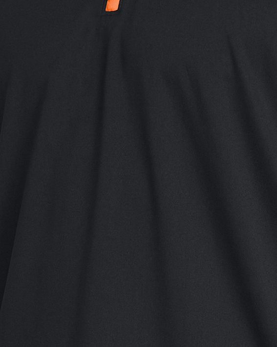 Camiseta con cremallera de ¼ UA Tech™ para hombre, Black, pdpMainDesktop image number 0