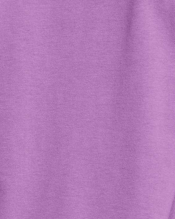 Women's UA Box Wordmark Originators Short Sleeve in Purple image number 1