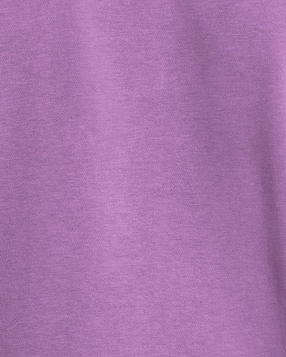 Damska bluza z kapturem i zamkiem na całej długości UA Rival Terry Oversized, Purple, pdpMainDesktop image number 1
