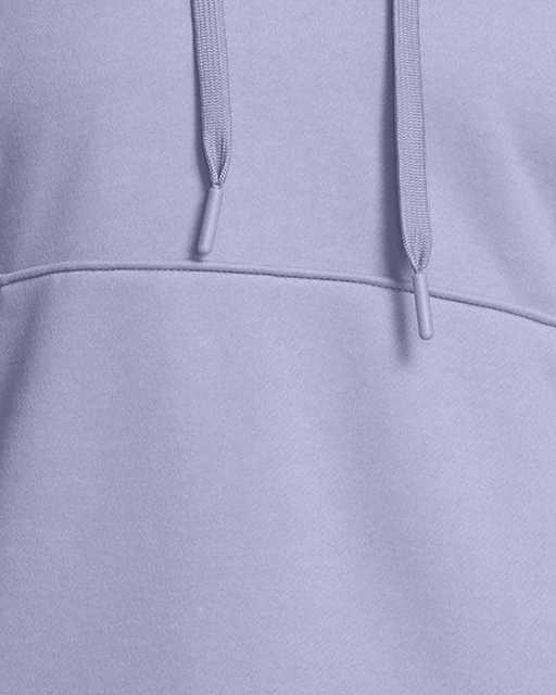 Under Armour Women's UA Hustle Fleece Hoodie Purple - XL – SportsnToys