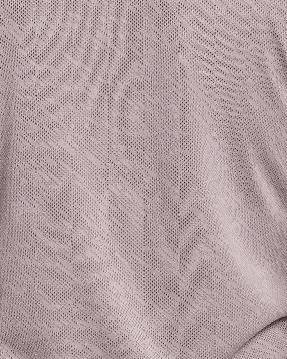 Women's UA Launch Camo Short Sleeve, Gray, pdpMainDesktop image number 1