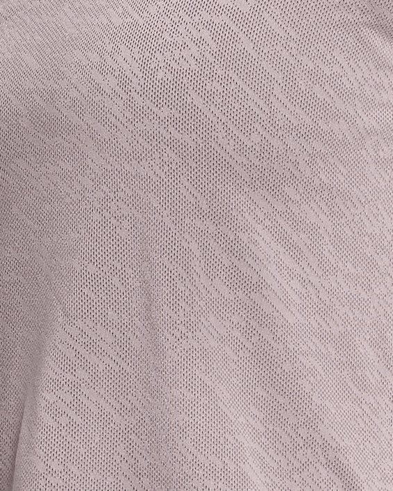 Women's UA Launch Camo Short Sleeve, Gray, pdpMainDesktop image number 0