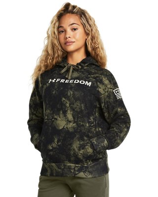 Under Armour W. Freedom Amp Aop Hood — 390-CAMO