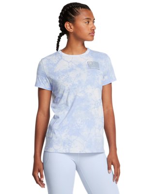 Under Armour Freedom Amp Aop Tee — 464-CA/BLUE