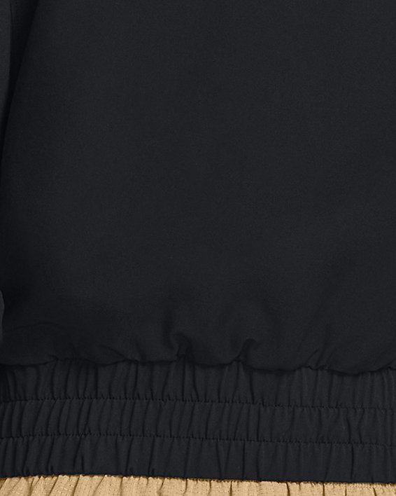 Women's UA Unstoppable Crop Jacket, Black, pdpMainDesktop image number 1