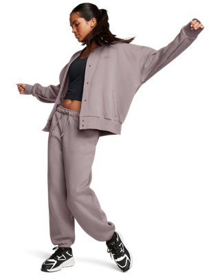 Chamarra UA Icon Flc Varsity, Gray, pdpMainDesktop image number 2