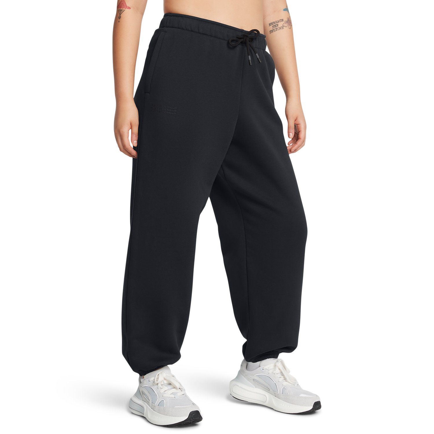 Women s UA Icon Fleece Oversized Wordmark Pants