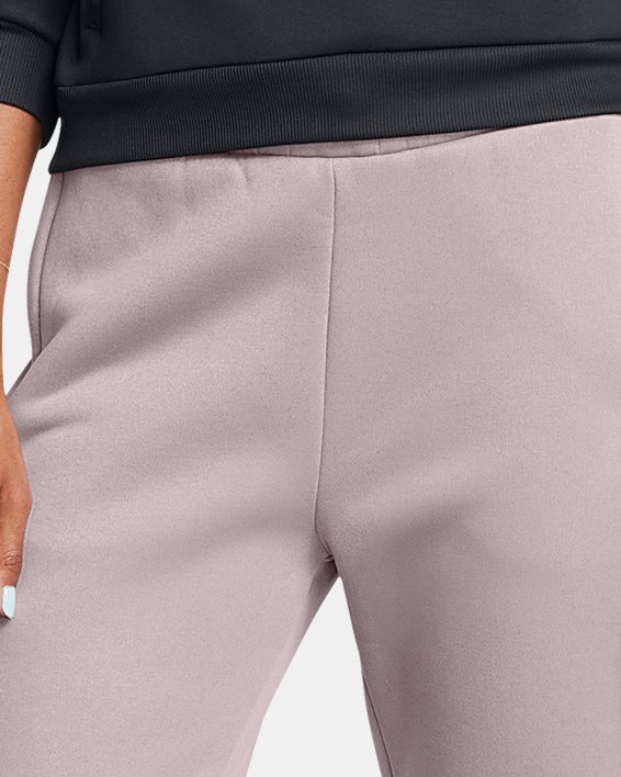Women's Armour Fleece® Pro Gym Pants, Gray, pdpMainDesktop image number 2