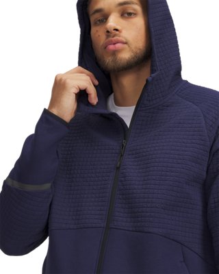 UA Unstoppable Fleece Grid Men's Full-Zip | Under Armour