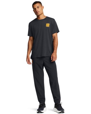 Joggers tejidos UA Vibe Day Of The Dead para hombre, Black, pdpMainDesktop image number 2