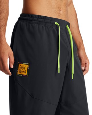 Joggers tejidos UA Vibe Day Of The Dead para hombre, Black, pdpMainDesktop image number 3