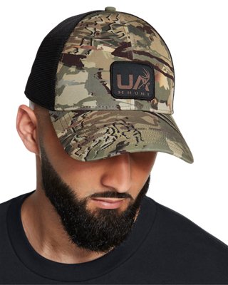 Under Armour Men's UA Hunt Trucker Hat Forest Camo » Tenda