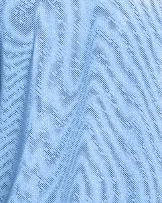 Men's UA Launch Camo Short Sleeve, Blue, pdpMainDesktop image number 0