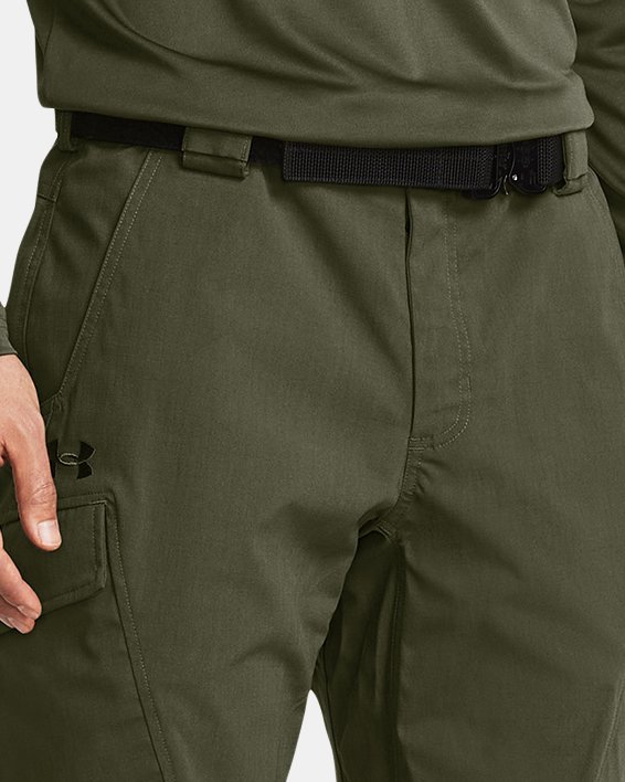 Men's UA Tactical Elite Cargo Pants in Green image number 2