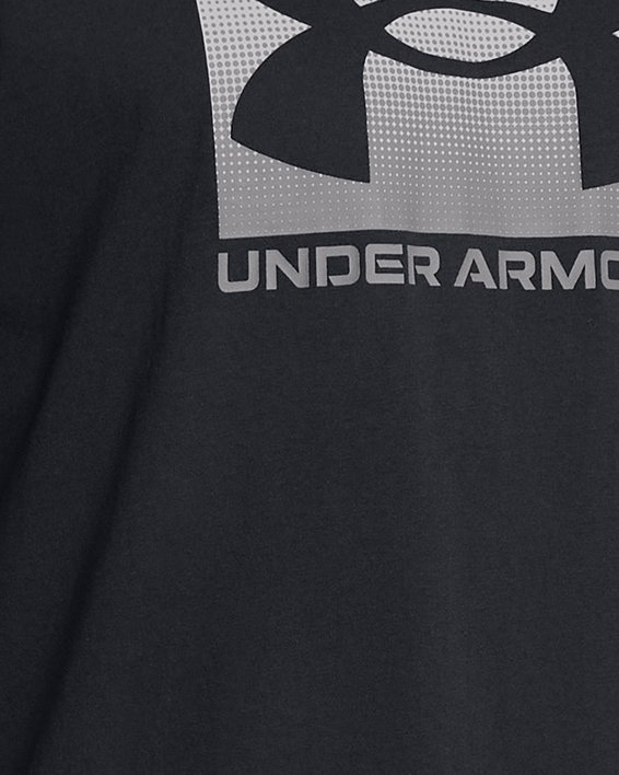 Men's UA Boxed Sports Short Sleeve, Black, pdpMainDesktop image number 0
