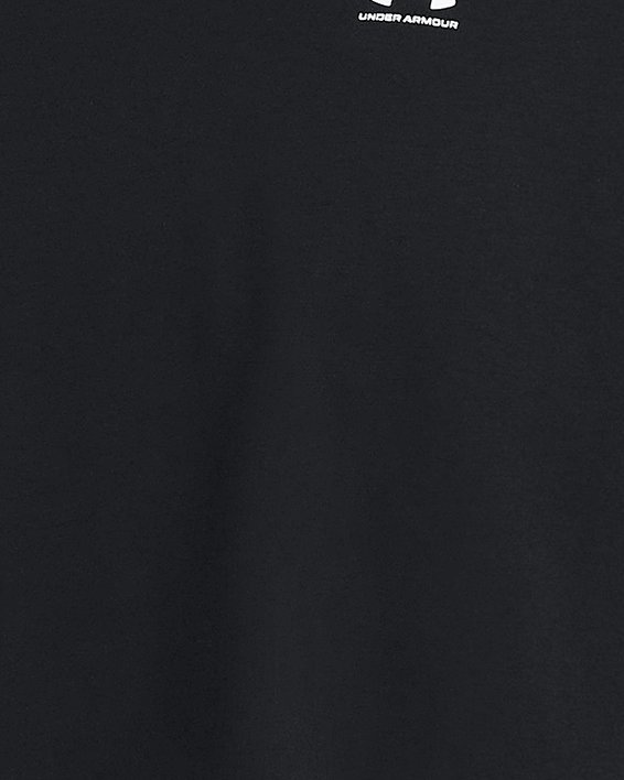 Women's UA Boxy Crop Logo Short Sleeve, Black, pdpMainDesktop image number 0