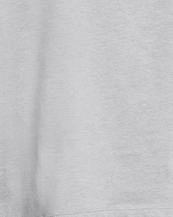 Women's UA Boxy Crop Branded Short Sleeve, Gray, pdpMainDesktop image number 1