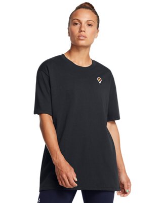 UA Heavyweight con bordado de flores