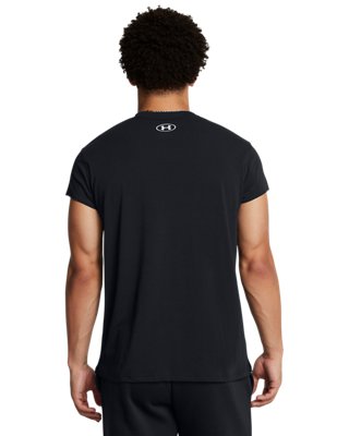 Playera Project Rock Evolve Cap Sleeve para hombre, Black, pdpMainDesktop image number 1