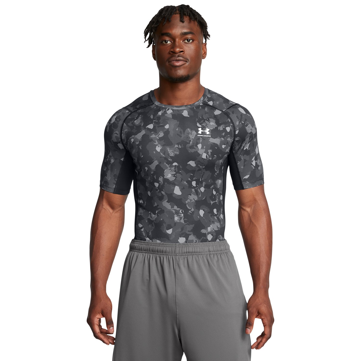 HeatGear Kurzarm Oberteil mit Aufdruck fur Herren Under Armour DE