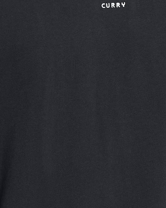Men's Curry Logo Heavyweight T-Shirt, Black, pdpMainDesktop image number 0