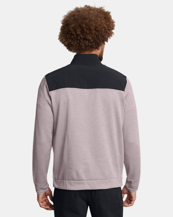 Under Armour Drive Wind Short Sleeve 1/4 Zip Golf Pullover - Black/Anthracite/White Under Armour Drive Wind Short Sleeve 1/4 Zip Golf Pullover - Black/Anthracite/White
