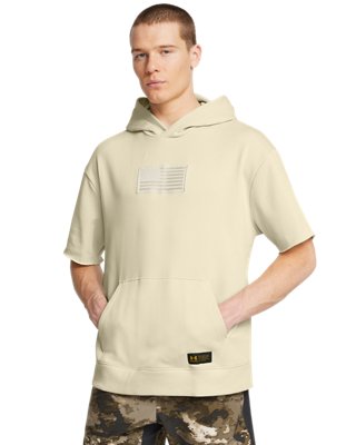 Men's Project Rock Heavyweight Veterans Day Short Sleeve Hoodie