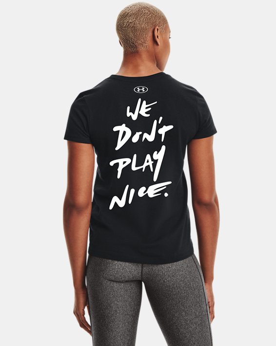 Women's UA We Play To Protect This House T-Shirt