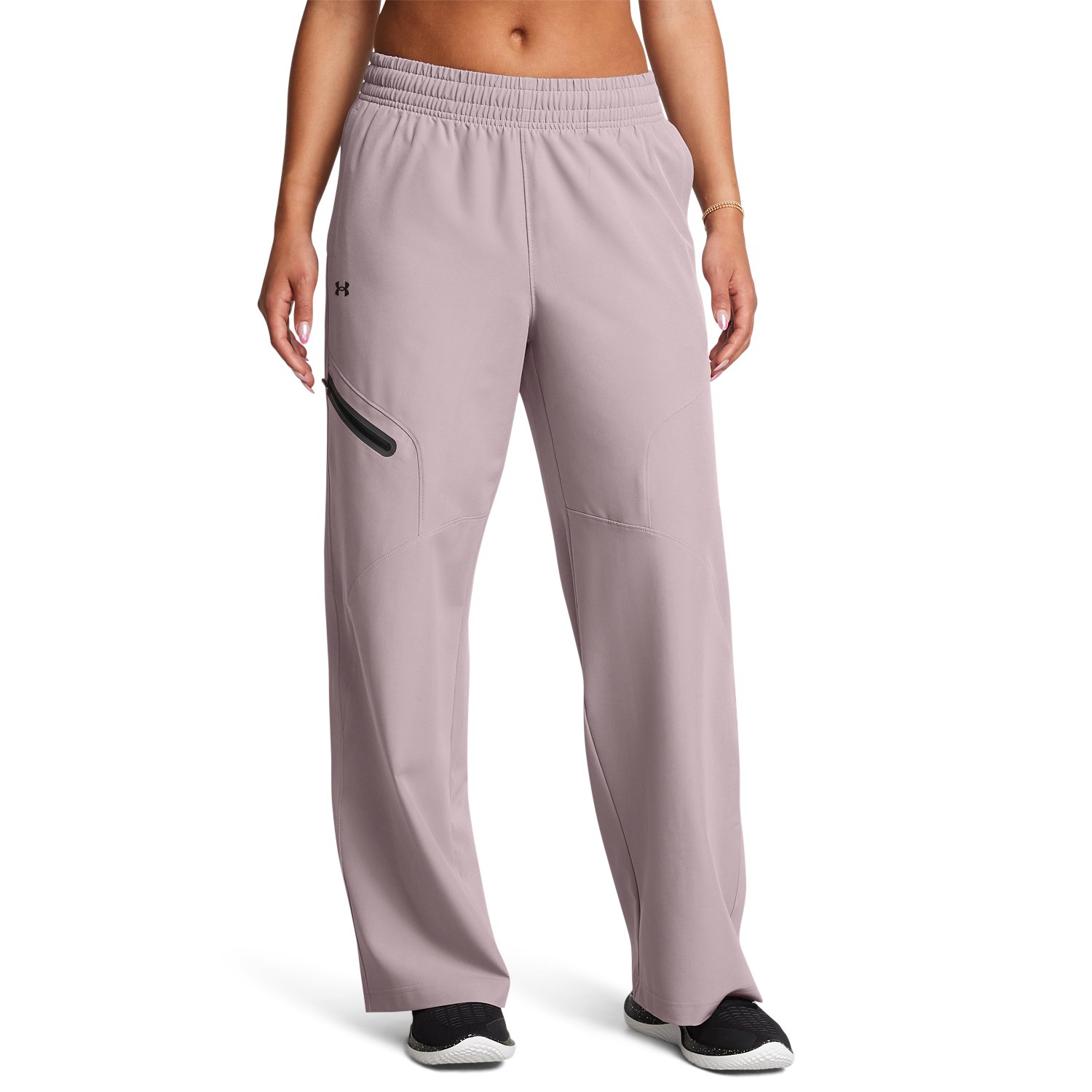 ONLBLEECKER Baggy Fit Wide-leg trousers | Dark Grey | ONLY®
