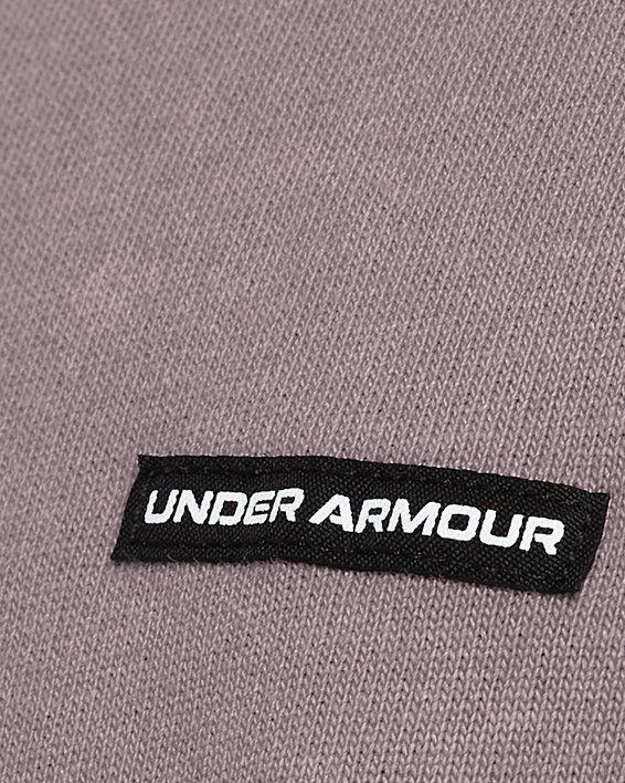 Men's UA Heavyweight Oversized Logo Wash Short Sleeve, Gray, pdpMainDesktop image number 2