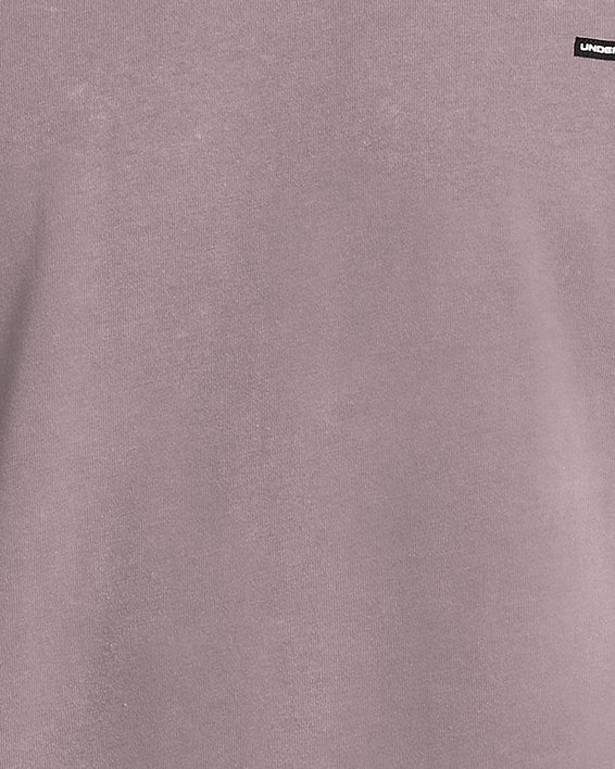 Men's UA Heavyweight Oversized Logo Wash Short Sleeve, Gray, pdpMainDesktop image number 0