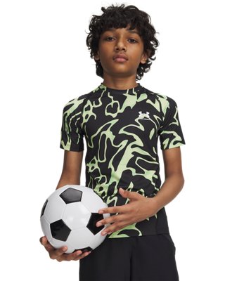 HeatGear® Printed Boys’ Short Sleeve from Under Armour - $23.97