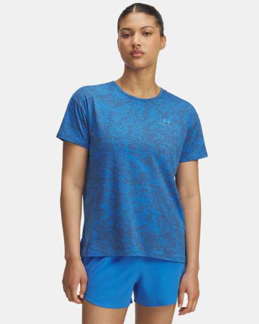 Camiseta de manga corta con estampado UA Vanish Energy 2.0 para mujer Camiseta de manga corta con estampado UA Vanish Energy 2.0 para mujer