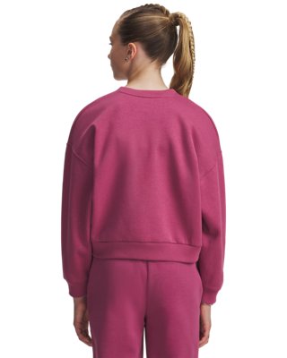 UA Rival Fleece, Red, pdpMainDesktop image number 1