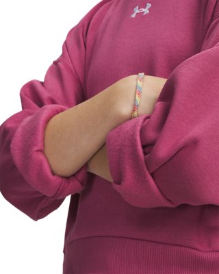 UA Rival Fleece, Red, pdpMainDesktop image number 2