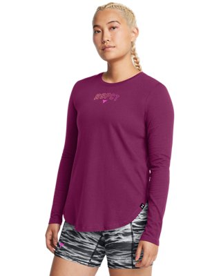 Under Armour Project Rock Women's Long Sleeve (Size LG)