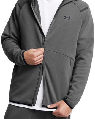 Męska bluza z kapturem UA Unstoppable Fleece Full-Zip